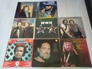 8x COUNTRY VINYLS WILLIE NELSON MERLE HAGGARD GEORGE JONES & MORE SUPERB