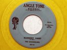 CHANDELIERS Doo Wop RARE YELLOW WAX 45rpm One More Step b/w Blueberry Sweet HEAR