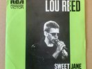 LOU REED sweet jane PROMO white label 74 SPAIN EX+