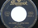 Bill Haley - Dinah / Ida Sweet As Apple Cider - Dt. Brunswick 250001 STEREO