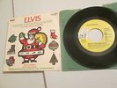 Elvis Presley 74-0572 Merry Christmas Baby Promo 45 + PS  EXCELLENT Vinyl