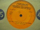 RECORD 7” Demonstration Sample LITTLE RICHARD BY THE LIGHT OF THE SILVERY MOON