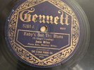 BLUES 78 Josie Miles BABY'S GOT THE BLUES/KANSAS CITY MAN BLUES Gennett 5261 (V)