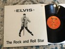 ELVIS PRESLEY   THE ROCK AND ROLL STAR LP   AARON RECORDS “PROMO”   EX