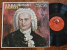 JASCHA HEIFETZ: BACH SONATA 3/PARTITA 1 - NM/NM RCA LM-2210 Solo Violin Mono LP