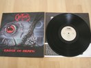 OBITUARY - CAUSE OF DEATH INNER SLEEVE Sleeve VG+ Vinyl Near Mint.Roadracer 1990