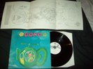 GONG Flying teapot w/TRI FOLD PROMO POSTER b/w Virgin Prog psych Space rock