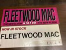 Vintage Stevie Nicks Fleetwood Mac Promotional Posters X2 Mirage Tusk 36x11.5”