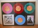 STUNNING DISPLAY   U2 REPLICA SINGLES OUT OF CONTROL 4 SINGLES PLUS SLEEVE