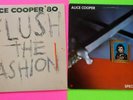 ALICE COOPER x2 LP lot: Flush The Fashion & Special Forces EXCELLENT COND  #5636