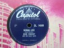 RECORD 78 10'' GENE VINCENT WOMAN LOVE 850