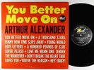 Arthur Alexander - You Better Move On LP - Dot Mono DG VG+