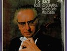 SUPRAPHON 1111 1701/3 3 LP  UK NM MILOS SADLO - BACH SIX SUITES FOR CELLO