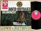 DAVID OISTRAKH violin BEETHOVEN CLUYTENS 1stPress 1960s HORZU (SAX 2315) MINT