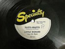 JAZZ BLUES ROCK & ROLL 78 RPM RECORD LITTLE RICHARD TUTTI FRUTTI SPECIALTY LABEL