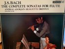 Audiophile Denon Stereo 2-LP OX 7086/7 Bach/Dreyfus Complete Flute Sonatas NM