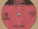 JIMMY JAMES & THE VAGABONDS**I FEEL ALRIGHT**MOD**SOUL**DANCER**LISTEN