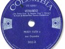 1960 PERCY FAITH Instrumental 78 RPM Record. Theme form Summer Place