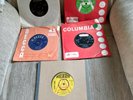 5 kathy kirby singles including singer with the band,2 demos  & a factory sample