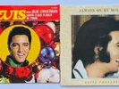 ELVIS PRESLEY-3 X POST 1977 SINGLES PLUS FREE BONUS GOLD VINYL HOUND DOG.