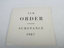 New Order Substance 1987 Fact 200 Vinyl Double LP
