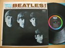 THE BEATLES- MEET THE BEATLES RARE 1964 MONO 1 BMI CREDIT RIAA 3 NICE EX+ DISC