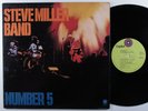 STEVE MILLER BAND Number 5 CAPITOL LP VG++ gatefold