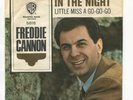 FREDDIE CANNON In the Night Little Miss A Go Go Go on WB 45 With Picture Sleeve
