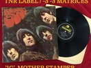 THE BEATLES *1G* RUBBER SOUL STEREO 1965 YELLOW PARLOPHONE PCS 3075 TNR -3 -3