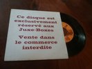 45t promo juke-box box dalida photo a l arrière de la pochette