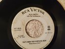 ELVIS PRESLEY ALL SHOOK UP THATS WHEN YOUR HEARTACHES BEGIN  WLP