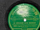 ANDREX-VINYLE 78tr POLYDOR 522.460-UNE PETITE FEMME ... & LE BONHEUR BIEN SOUVEN