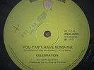 CELEBRATION - YOU CAN'T HAVE SUNSHINE - RARE OZ SAMPLE 45 - 1971 G. WAYNE THOMAS