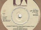 Eddie And Ernie I Can't Do It  United Artists UP 35782 Soul Northern motown