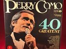 PERRY COMO 40 Greatest 1975 UK DOUBLE VINYL LP EXCELLENT CONDIT best of hits