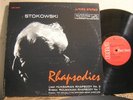 TAS RCA LSC 2471 Liszt Enesco Stokowski Rhapsodies 12S 9S RED SEAL VG++ TO NM