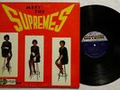 THE SUPREMES Meet The Supremes DIANA ROSS STOOL COVER ORIG MOTOWN LP