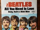 The Beatles 45 Vinyl All You Need Is Love/Baby You're A Rich Man With Picture...