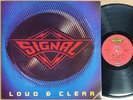 SIGNAL - Loud & Clear [1990 Korea Orig 1st Vinyl] VG+ w/Insert No Barcode