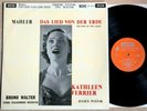 KATHLEEN FERRIER Song of the Earth MAHLER, WALTER 1950s UK ED1 DECCA LXT MINT