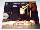 BLACK WIDOW - SACRIFICE / LIVE ON STAGE - LP VINYL RARE CONCERT G468