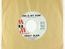 Girl Group/R&B 45 - Cecily Blair - This Is My Vow/Every Day - MNM - VG+ mp3