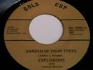 Explosions 45RPM Garden Of Four Trees Nola/Funk Soul Eddie Bo On Golden Cup