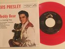 Elvis Presley / Teddy Bear & Loving You / Red Vinyl 45 w PS / Mint