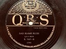 BENNIE NAWAHI - Q.R.S. BOYS - ‘DAD BLAME BLUES’ QRS R7067 SUPER RARITY