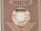 LAURA LEE PERKINS 45 KISS ME BABY VG+ IMPERIAL X5493 ROCKABILLY PROMO
