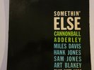 1958 CANNONBALL ADDERLEY 'Something Else' BLUE NOTE 1595 RVG Ear W 63rd Original