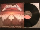 METALLICA - Master Of Puppets - 1986 Vinyl 12'' Lp./ Hard Rock Thrash Metal