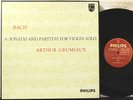 Philips 835 198/200 Grumiaux Bach Sonatas & Partitas for solo violin 3 disc box