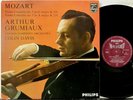 Philips Hi-Fi Stereo Grumiaux, Mozart Violin Concertos #3 & #5  835 112 AY
